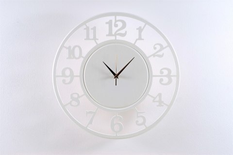 Bezgłośny Zegar 45 cm - wyraźne, duże cyfry,