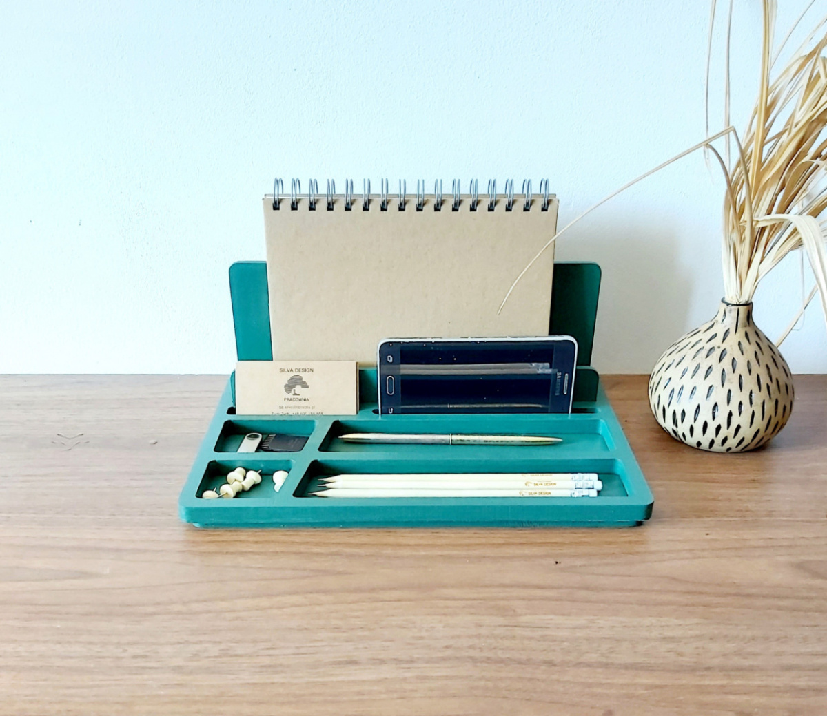 Organizer na biurko Green Organizer na biurko Green