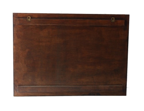 Organizer ścienny, czarny, tablica korkowa